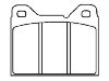 Bremsbelagsatz, Scheibenbremse Brake Pad Set:270 165