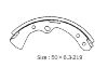 Bremsbackensatz Brake Shoe Set:41060-W9626