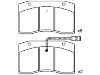 剎車片 Brake Pad Set:9316 1314