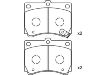 剎車片 Brake Pad Set:F1CZ-2001B