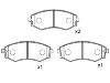 剎車片 Brake Pad Set:58101-17A00