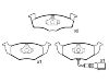 тормозная кладка Brake Pad Set:6Q0 698 151 B