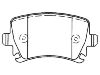 剎車片 Brake Pad Set:1K0 698 451