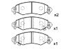 剎車片 Brake Pad Set:9 194 893