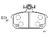 Bremsbelagsatz, Scheibenbremse Brake Pad Set:77 01 201 059