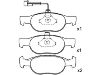 Brake Pad Set:7 736 219 9