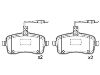 тормозная кладка Brake Pad Set:4252.77