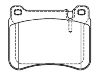 тормозная кладка Brake Pad Set:004 420 51 20