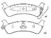 剎車片 Brake Pad Set:4796344