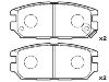 тормозная кладка Brake Pad Set:MB857610