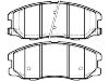 тормозная кладка Brake Pad Set:96626070